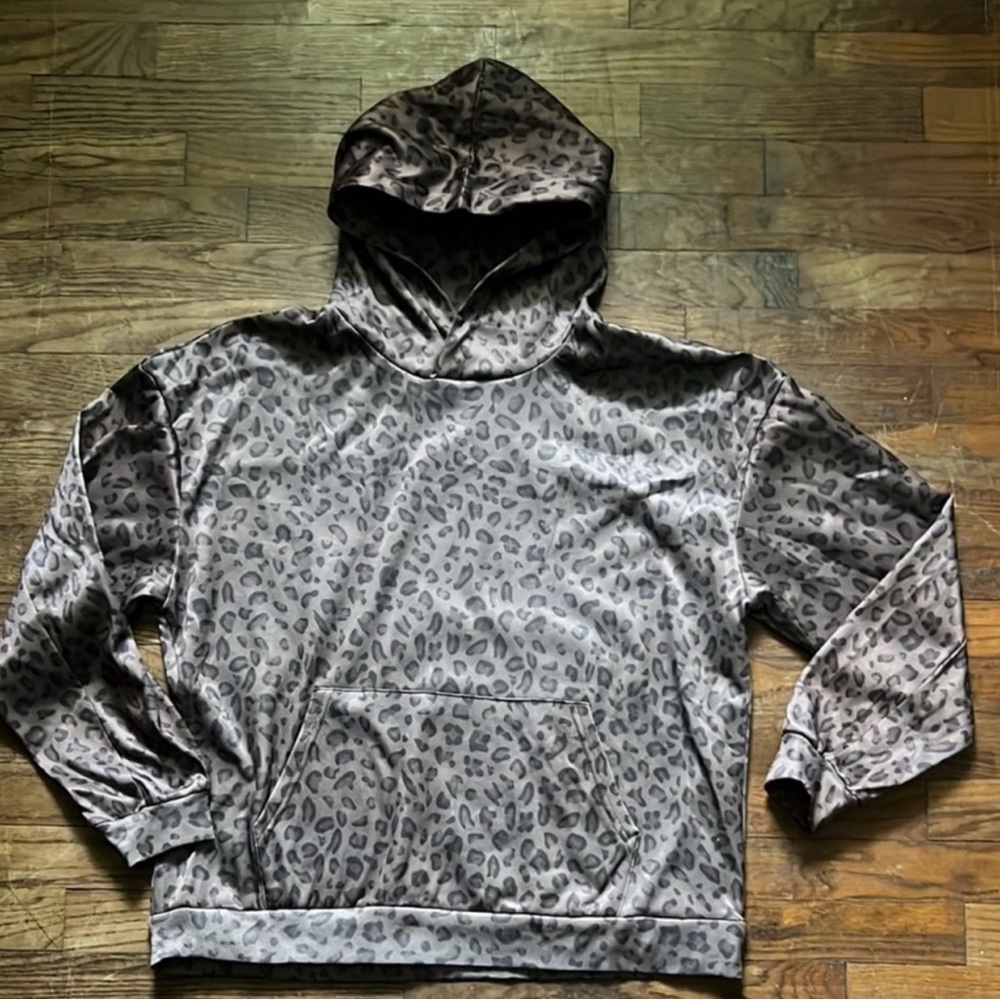 Leopard Print Hoodie